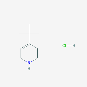 4-Tert-butyl-1,2,3,6-tetrahydropyridine hydrochloride