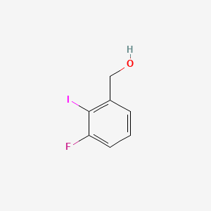 molecular formula C7H6FIO B1404841 (3-Fluoro-2-iodophenyl)methanol CAS No. 1261827-82-0