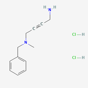 N1-benzyl-N1-methylbut-2-yne-1,4-diamine dihydrochloride
