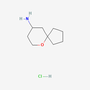 6-Oxaspiro[4.5]dec-9-ylamine hydrochloride