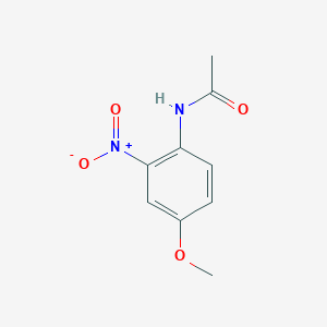 molecular formula C9H10N2O4 B140486 N-(4-Methoxy-2-nitrophenyl)acetamide CAS No. 119-81-3