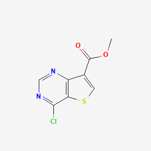 Methyl 4-chlorothieno[3,2-D]pyrimidine-7-carboxylate