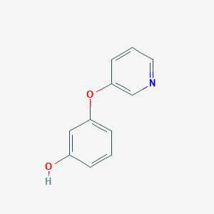 molecular formula C11H9NO2 B1404886 3-(Pyridin-3-yloxy)phenol CAS No. 57276-34-3