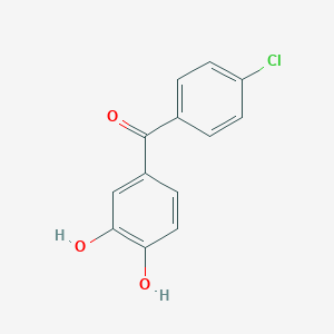 (4-Chlorophenyl)(3,4-dihydroxyphenyl)methanone