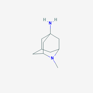 molecular formula C10H18N2 B1404928 5-Amino-2-methyl-2-azatricyclo[3.3.1.13,7]decan CAS No. 1274919-18-4