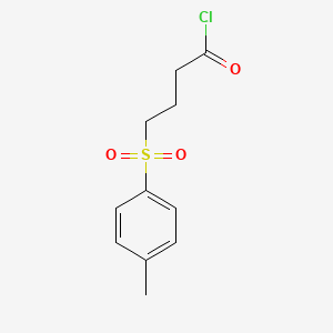 molecular formula C11H13ClO3S B1404936 4-Tosylbutanoyl chloride CAS No. 1706460-77-6