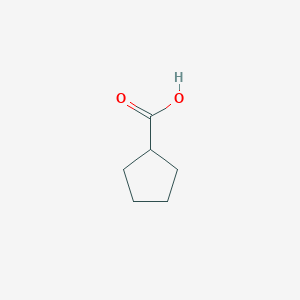 molecular formula C6H10O2 B140494 Cyclopentanecarboxylic acid CAS No. 3400-45-1