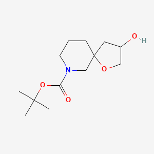 B1404977 7-Boc-1-oxa-7-azaspiro[4.5]decane-3-ol CAS No. 1331825-51-4