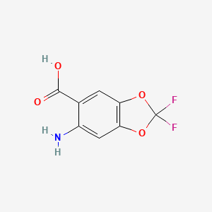 6-Amino-2,2-difluoro-1,3-benzodioxole-5-carboxylic acid