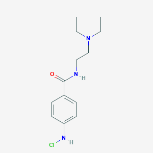 molecular formula C13H20ClN3O B140501 N-Chloroprocainamide CAS No. 132103-63-0