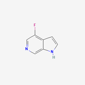 molecular formula C7H5FN2 B1405010 4-Fluoro-6-azaindole CAS No. 1363380-64-6