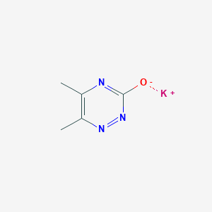 molecular formula C5H6KN3O B1405029 Potassium dimethyl-1,2,4-triazin-3-olate CAS No. 1797915-56-0