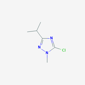 5-chloro-3-isopropyl-1-methyl-1H-1,2,4-triazole