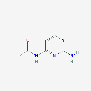 molecular formula C6H8N4O B1405045 N-(2-Aminopyrimidin-4-yl)acetamide CAS No. 1695410-90-2