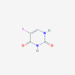 molecular formula C4H3IN2O2 B140508 5-Iodouracil CAS No. 696-07-1
