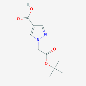 1-(2-(tert-Butoxy)-2-oxoethyl)-1H-pyrazole-4-carboxylic acid