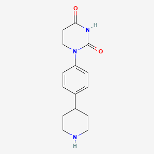 molecular formula C15H19N3O2 B14050918 E3 ubiquitin ligase binder-1 free 
