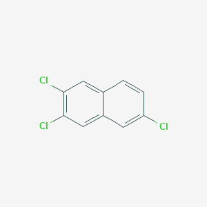 molecular formula C10H5Cl3 B140511 2,3,6-Trichloronaphthalene CAS No. 55720-40-6