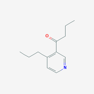 1-(4-Propylpyridin-3-yl)butan-1-one