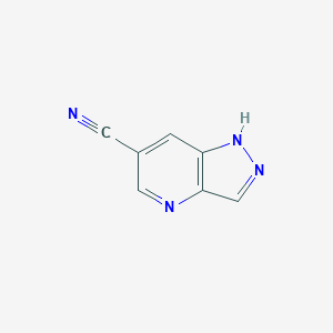 1H-Pyrazolo[4,3-b]pyridine-6-carbonitrile