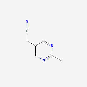 (2-Methylpyrimidin-5-yl)-acetonitrile