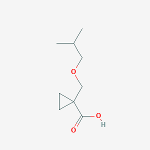 1-Isobutoxymethylcyclopropanecarboxylic acid