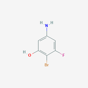 5-Amino-2-bromo-3-fluorophenol