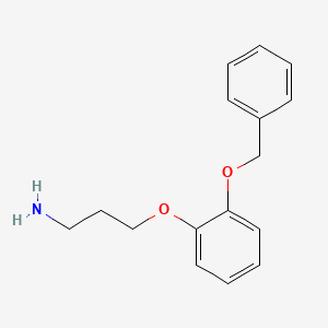 3-(2-Benzyloxyphenoxy)-propylamine