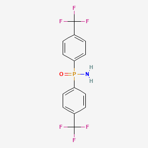 P,P-Bis(4-(trifluoromethyl)phenyl)phosphinic amide