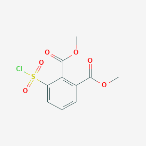 Dimethyl 3-(chlorosulfonyl)phthalate