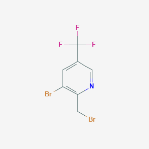 3-Bromo-2-bromomethyl-5-(trifluoromethyl)pyridine