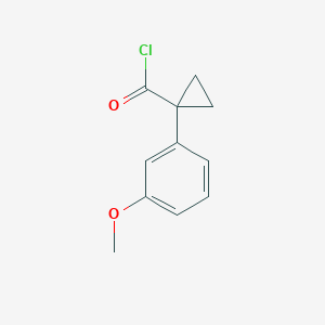 1-(3-Methoxyphenyl)cyclopropanecarbonyl chloride
