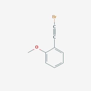 molecular formula C9H7BrO B1405165 1-(Bromoethynyl)-2-methoxybenzene CAS No. 199165-20-3