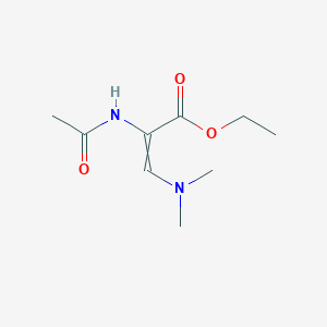 Ethyl 2-acetamido-3-(dimethylamino)prop-2-enoate