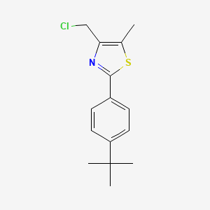 2-(4-tert-Butylphenyl)-4-chloromethyl-5-methylthiazole