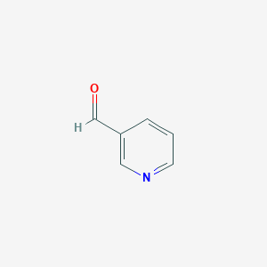 molecular formula C6H5NO B140518 Nicotinaldehyde CAS No. 500-22-1
