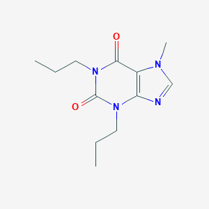 molecular formula C12H18N4O2 B014052 1,3-Dipropyl-7-methylxanthine CAS No. 31542-63-9