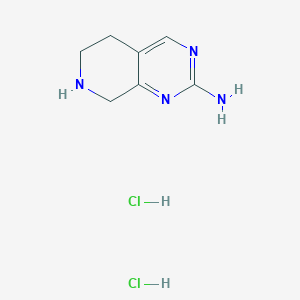 5,6,7,8-Tetrahydropyrido[3,4-d]pyrimidin-2-amine dihydrochloride