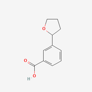 3-(Tetrahydrofuran-2-yl)benzoic acid