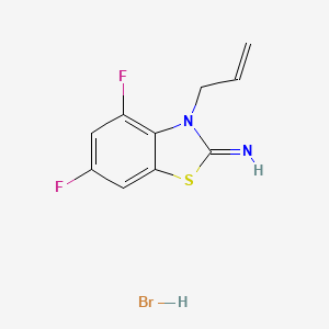 3-allyl-4,6-difluorobenzo[d]thiazol-2(3H)-imine hydrobromide