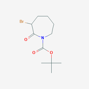 Tert-butyl 3-bromo-2-oxoazepane-1-carboxylate