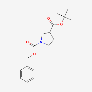 tert-Butyl 1-Cbz-pyrrolidine-3-carboxylate