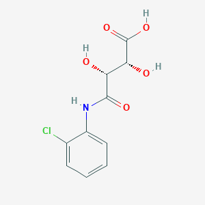 (2R,3R)-3-[(2-chlorophenyl)carbamoyl]-2,3-dihydroxypropanoic acid