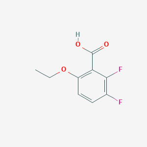 molecular formula C9H8F2O3 B1405337 6-Ethoxy-2,3-difluorobenzoic acid CAS No. 1431329-81-5