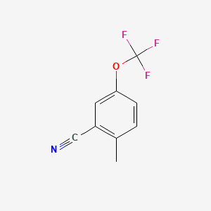 2-Methyl-5-(trifluoromethoxy)benzonitrile