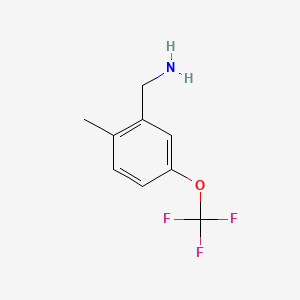 2-Methyl-5-(trifluoromethoxy)benzylamine
