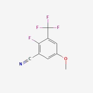 2-Fluoro-5-methoxy-3-(trifluoromethyl)benzonitrile