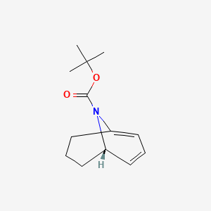 molecular formula C13H19NO2 B1405352 (S)-tert-Butyl 9-azabicyclo[3.3.1]nona-2,4-diene-9-carboxylate CAS No. 1624262-12-9