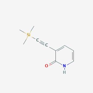 3-((Trimethylsilyl)ethynyl)pyridin-2-ol