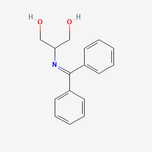 2-((Diphenylmethylene)amino)propane-1,3-diol